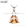 Y30124 OUXI 925 sterling silver gemstone jewelry wholesale pendant
